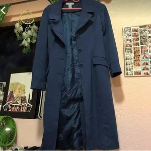 Navy blue pea coat size 2